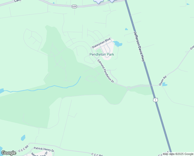 map of restaurants, bars, coffee shops, grocery stores, and more near 7237 Liberty Court in Ruther Glen