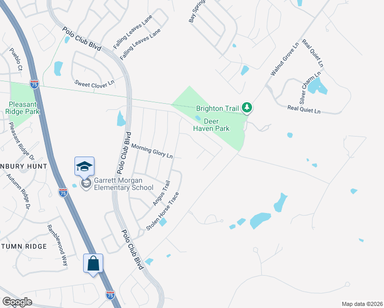 map of restaurants, bars, coffee shops, grocery stores, and more near 1935-1997 Deer Haven Lane in Lexington