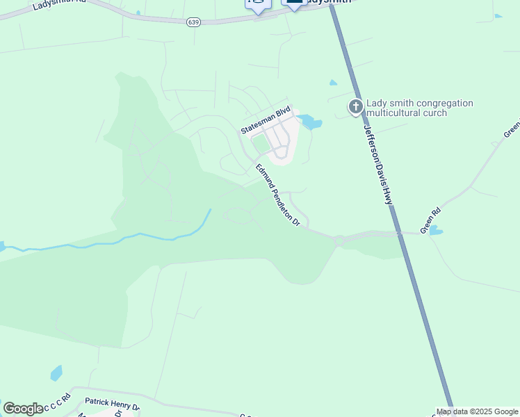 map of restaurants, bars, coffee shops, grocery stores, and more near 7280 Founders Hill Avenue in Ruther Glen