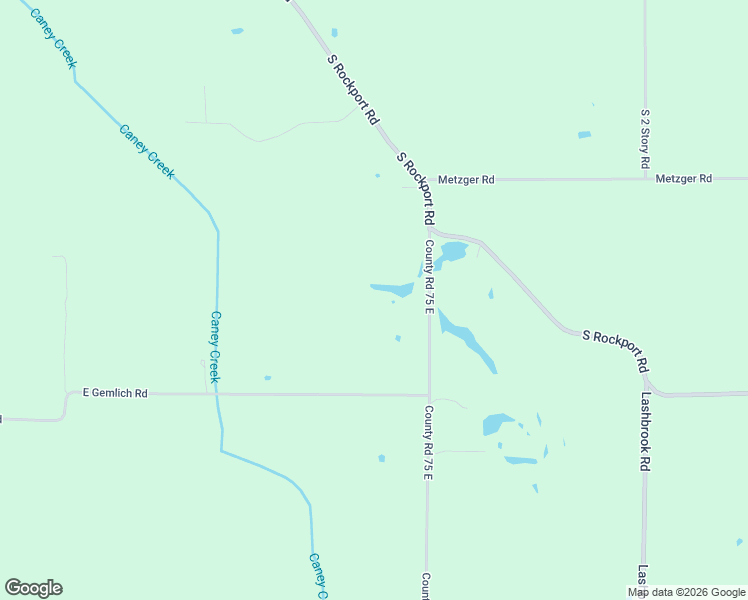 map of restaurants, bars, coffee shops, grocery stores, and more near 1833 County Road 75 East in Boonville