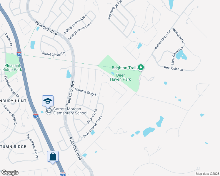 map of restaurants, bars, coffee shops, grocery stores, and more near 1937 Deer Haven Lane in Lexington