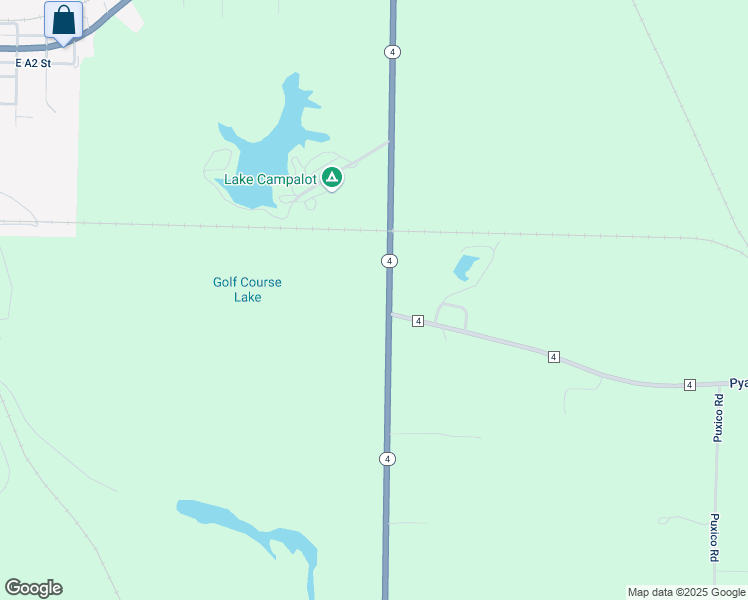 map of restaurants, bars, coffee shops, grocery stores, and more near County Road 4 in Percy