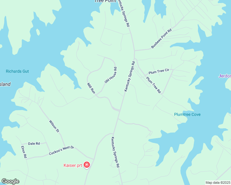 map of restaurants, bars, coffee shops, grocery stores, and more near 3787 Kentucky Springs Road in Bumpass