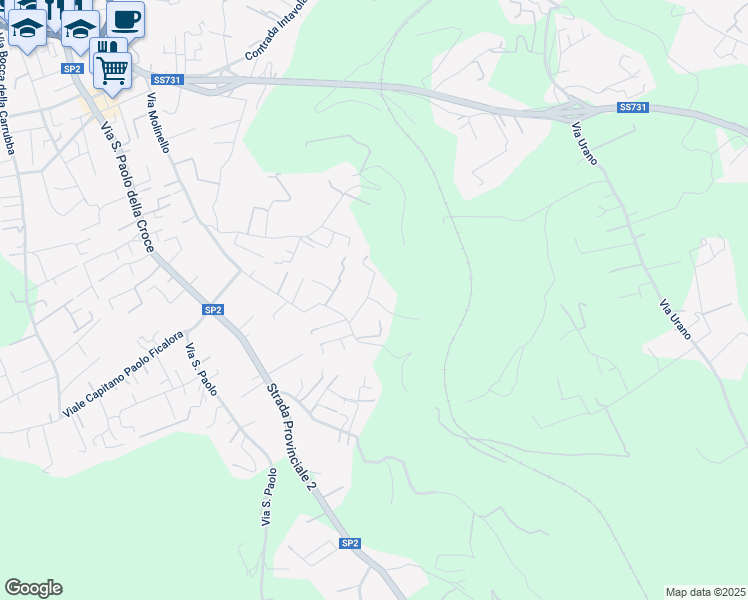 map of restaurants, bars, coffee shops, grocery stores, and more near 63 Contrada Cuti - Limonello in Castellammare del Golfo