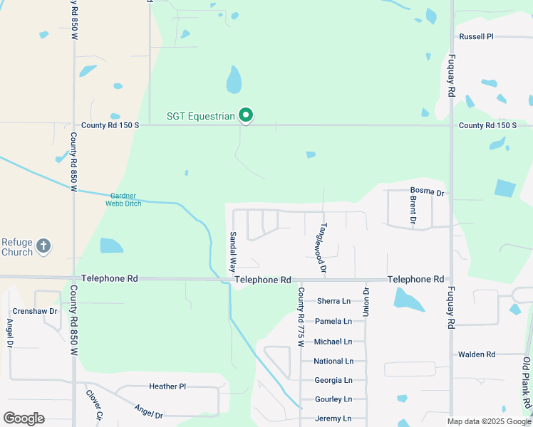 map of restaurants, bars, coffee shops, grocery stores, and more near 1766 Antiqua Drive in Newburgh