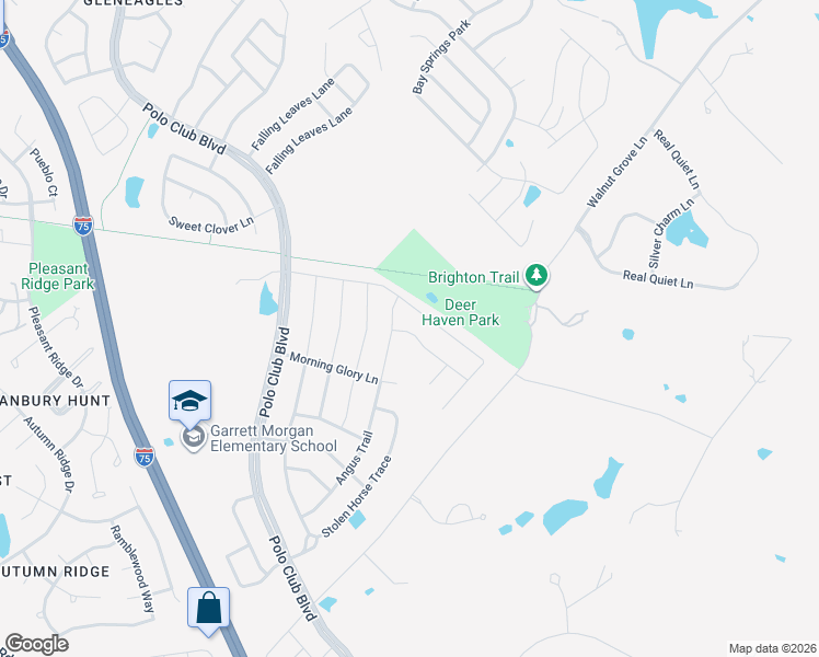 map of restaurants, bars, coffee shops, grocery stores, and more near 1937 Deer Haven Lane in Lexington