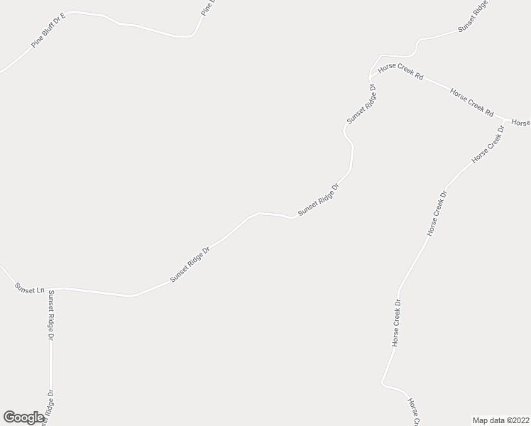 map of restaurants, bars, coffee shops, grocery stores, and more near Sunset Ridge Drive in Pueblo