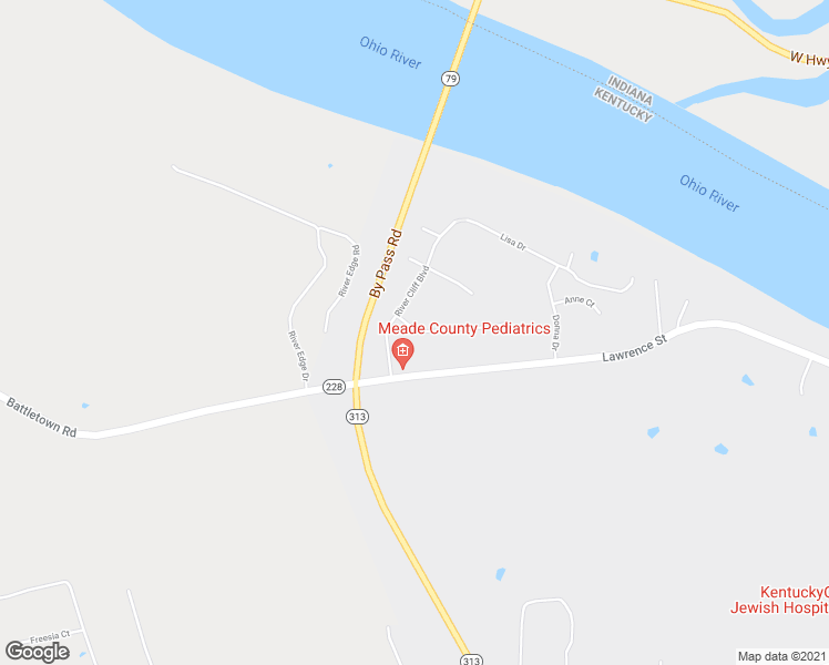 map of restaurants, bars, coffee shops, grocery stores, and more near 50 Summit Drive in Brandenburg