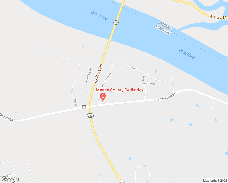 map of restaurants, bars, coffee shops, grocery stores, and more near 95 Summit Drive in Brandenburg
