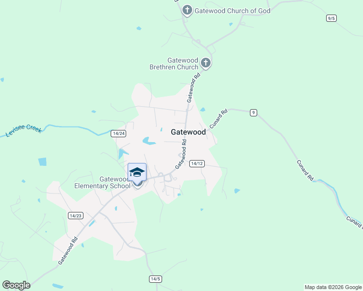 map of restaurants, bars, coffee shops, grocery stores, and more near in Gatewood