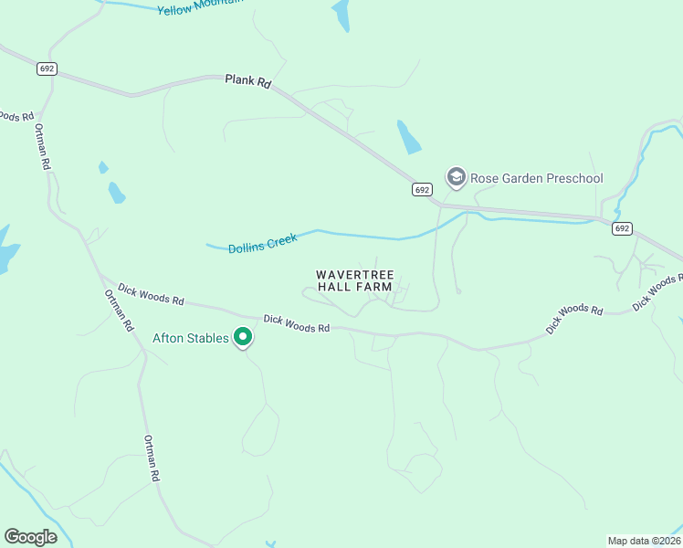 map of restaurants, bars, coffee shops, grocery stores, and more near 1140 Kingsway Rd in Afton