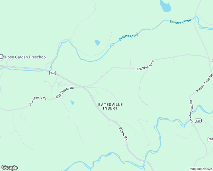 map of restaurants, bars, coffee shops, grocery stores, and more near 6715 Dick Woods Road in Charlottesville