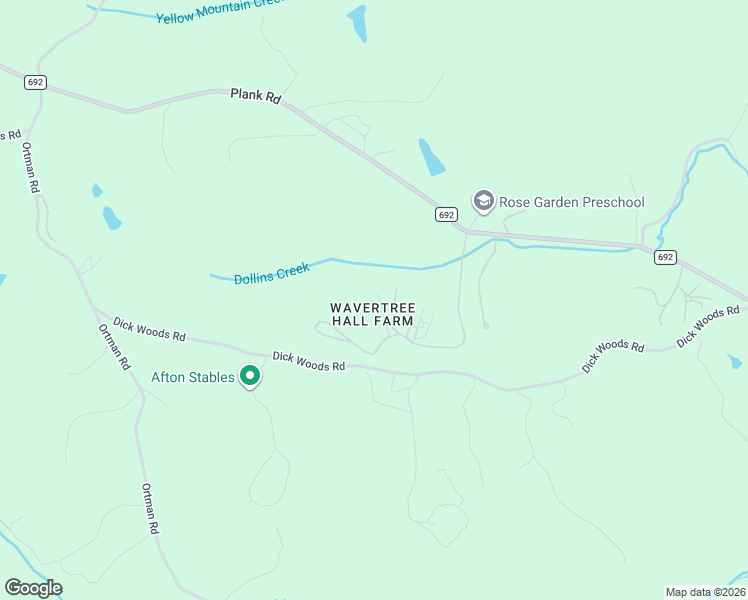 map of restaurants, bars, coffee shops, grocery stores, and more near 1140 Kingsway Rd in Afton