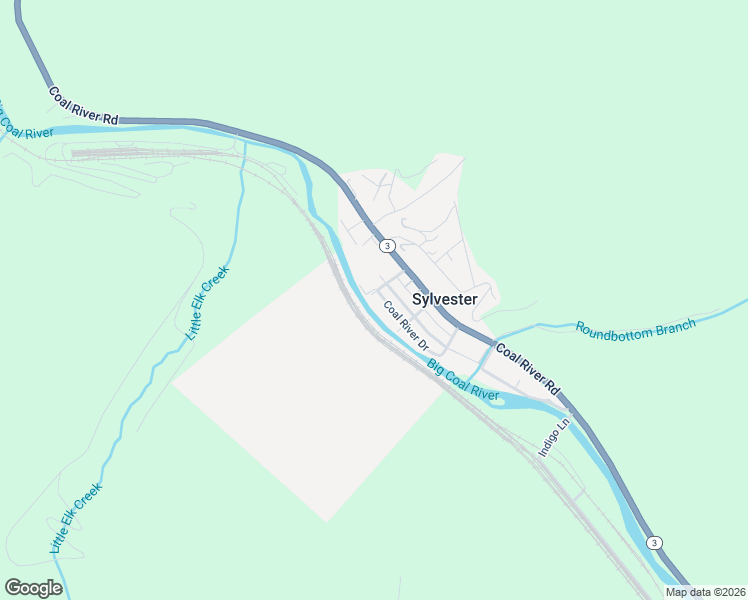map of restaurants, bars, coffee shops, grocery stores, and more near 100 Coal River Drive in Sylvester