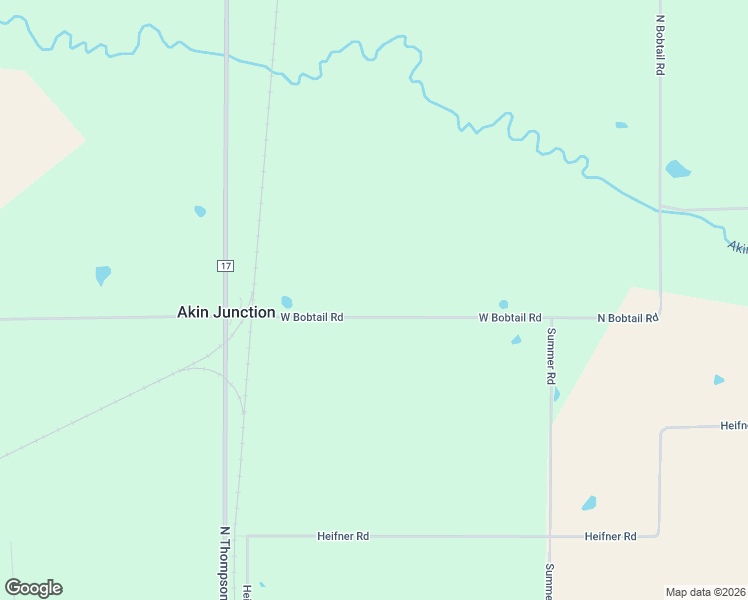 map of restaurants, bars, coffee shops, grocery stores, and more near 21813 West Bobtail Road in Thompsonville
