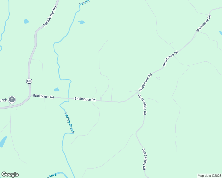 map of restaurants, bars, coffee shops, grocery stores, and more near 581 Brickhouse Road in Louisa