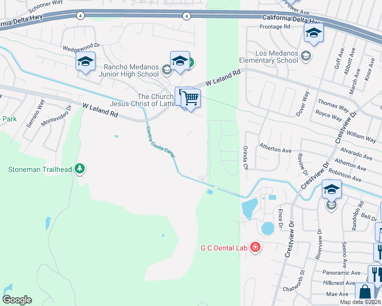 map of restaurants, bars, coffee shops, grocery stores, and more near 2222 Golf Club Road in Pittsburg