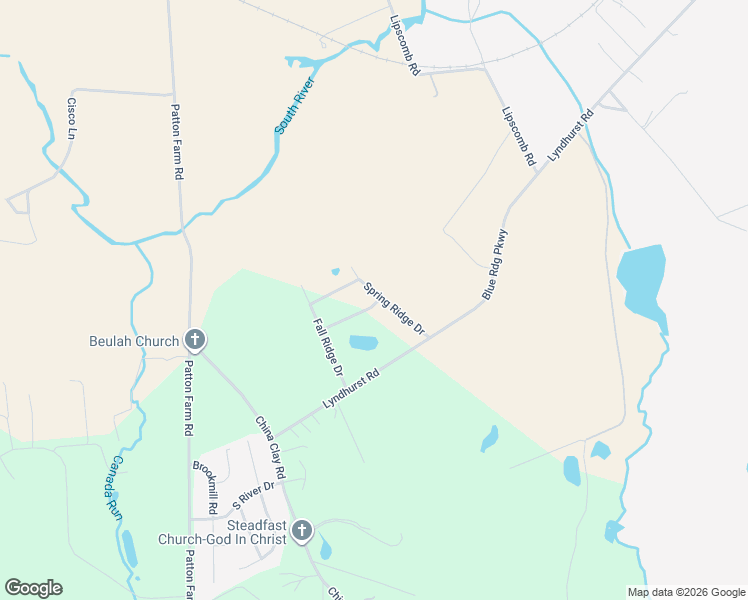 map of restaurants, bars, coffee shops, grocery stores, and more near 68 Spring Ridge Drive in Stuarts Draft
