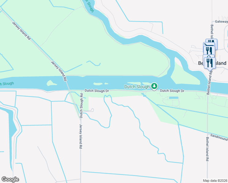 map of restaurants, bars, coffee shops, grocery stores, and more near 2244 Dutch Slough Road in Oakley