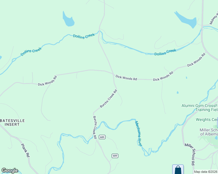 map of restaurants, bars, coffee shops, grocery stores, and more near 1080 Burchs Creek Road in Charlottesville