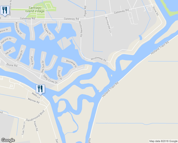 map of restaurants, bars, coffee shops, grocery stores, and more near 4016 Stone Road in Bethel Island