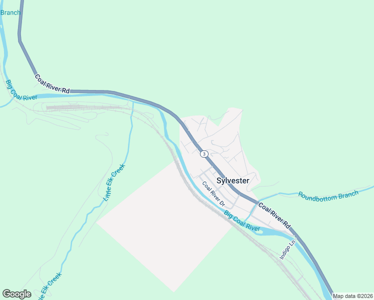 map of restaurants, bars, coffee shops, grocery stores, and more near Peters Street in Sylvester