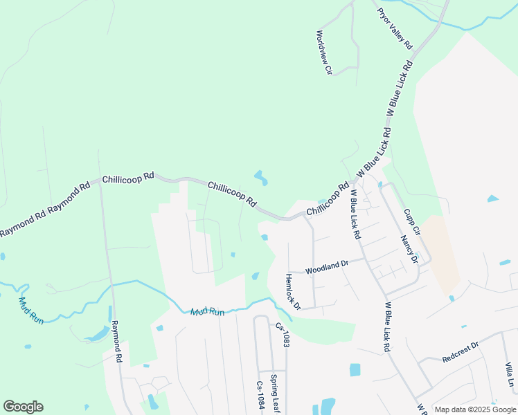map of restaurants, bars, coffee shops, grocery stores, and more near 680 Chillicoop Road in Shepherdsville