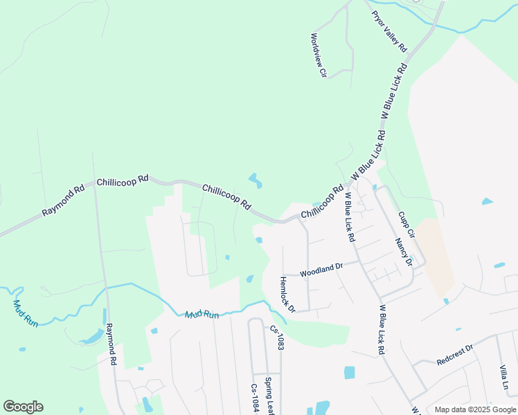 map of restaurants, bars, coffee shops, grocery stores, and more near 680 Chillicoop Road in Shepherdsville