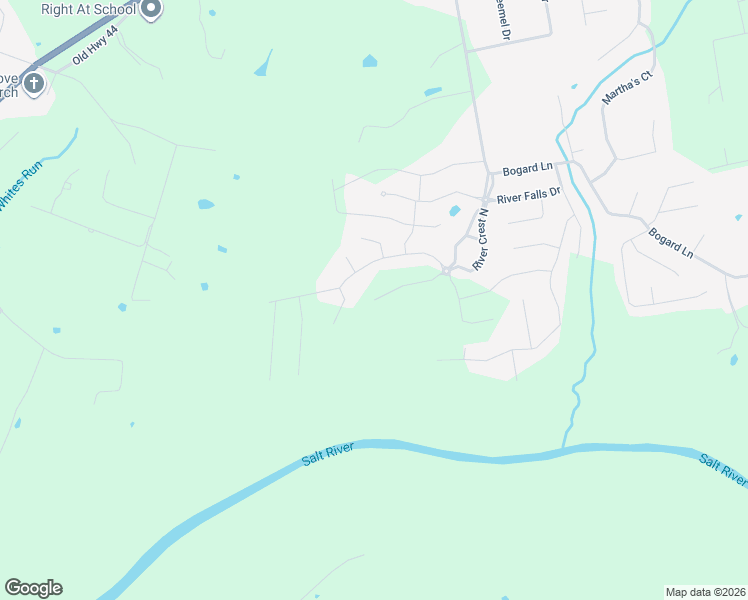 map of restaurants, bars, coffee shops, grocery stores, and more near 361 Highland Ridge Drive in Shepherdsville