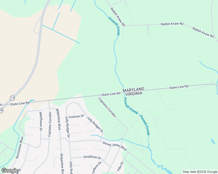 map of restaurants, bars, coffee shops, grocery stores, and more near 5741 State Line Road in Stockton