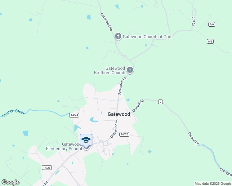 map of restaurants, bars, coffee shops, grocery stores, and more near 5645 Gatewood Road in Fayetteville