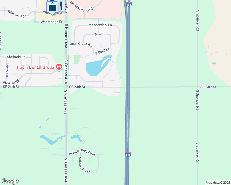 map of restaurants, bars, coffee shops, grocery stores, and more near 705 Cottonwood Crossing Drive in Newton