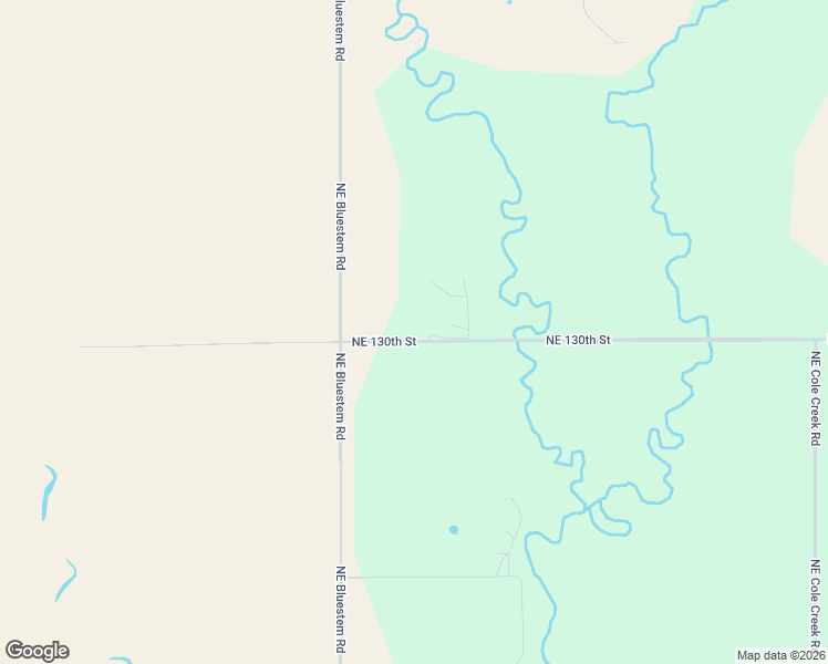 map of restaurants, bars, coffee shops, grocery stores, and more near 3190 Northeast 130th Street in Burns
