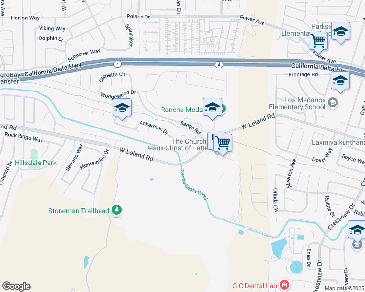 map of restaurants, bars, coffee shops, grocery stores, and more near 2209 Ackerman Drive in Pittsburg