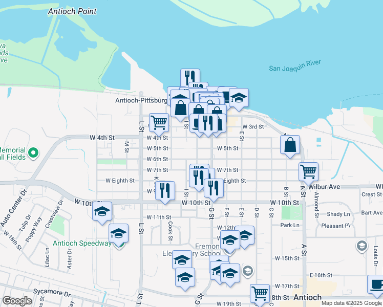 500522 H Street, Antioch CA Walk Score