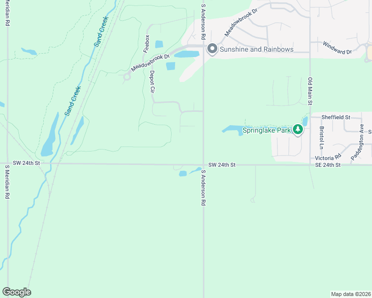 map of restaurants, bars, coffee shops, grocery stores, and more near 2322 South Anderson Road in Newton