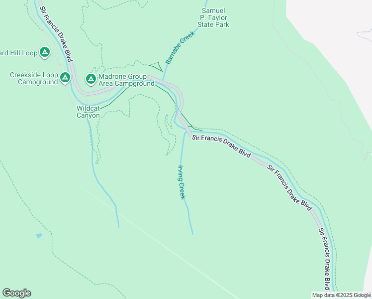 map of restaurants, bars, coffee shops, grocery stores, and more near in Marin County