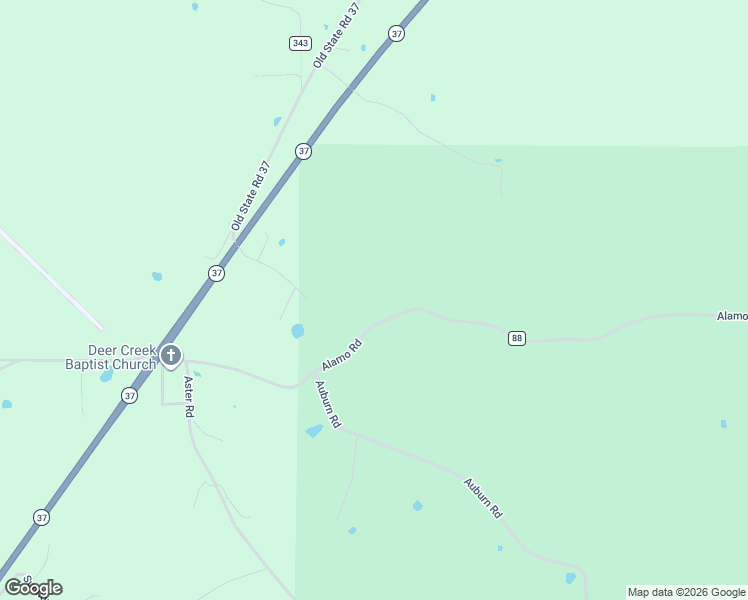 map of restaurants, bars, coffee shops, grocery stores, and more near 7248 Alamo Road in Tell City