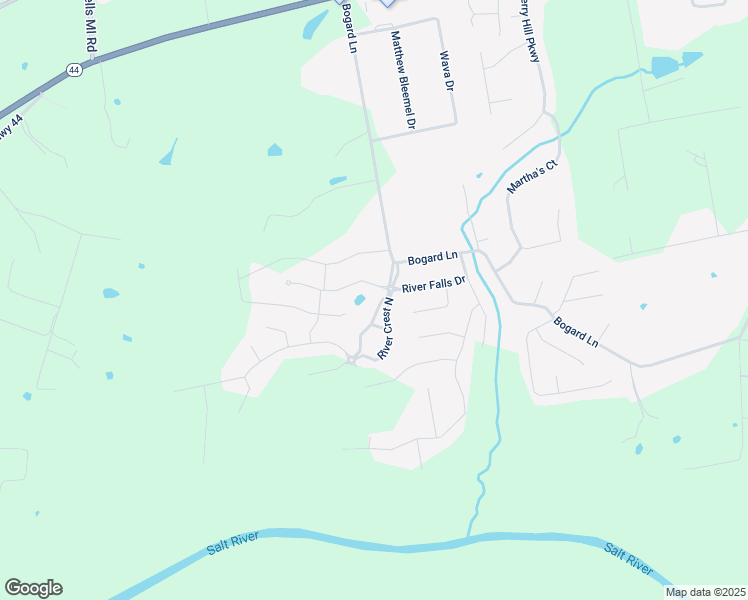 map of restaurants, bars, coffee shops, grocery stores, and more near 135 Washington Commons Drive in Mount Washington