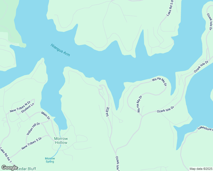 map of restaurants, bars, coffee shops, grocery stores, and more near 54-82E in Camdenton