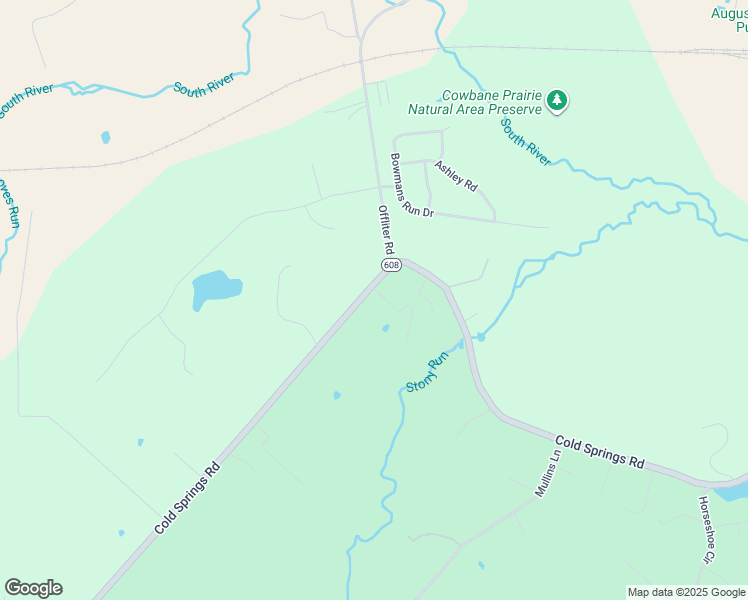 map of restaurants, bars, coffee shops, grocery stores, and more near 914 Cold Springs Road in Stuarts Draft