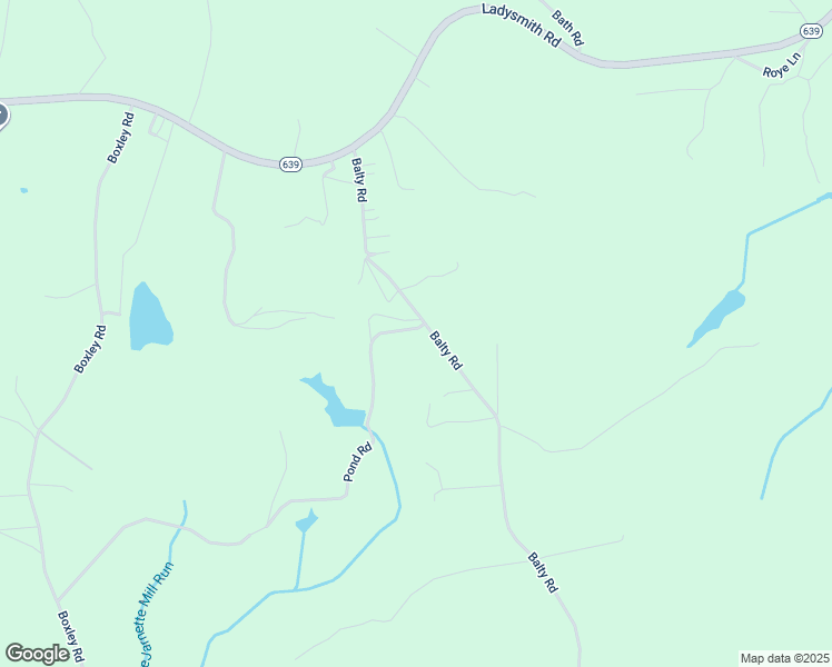 map of restaurants, bars, coffee shops, grocery stores, and more near 18124 Balty Road in Ruther Glen
