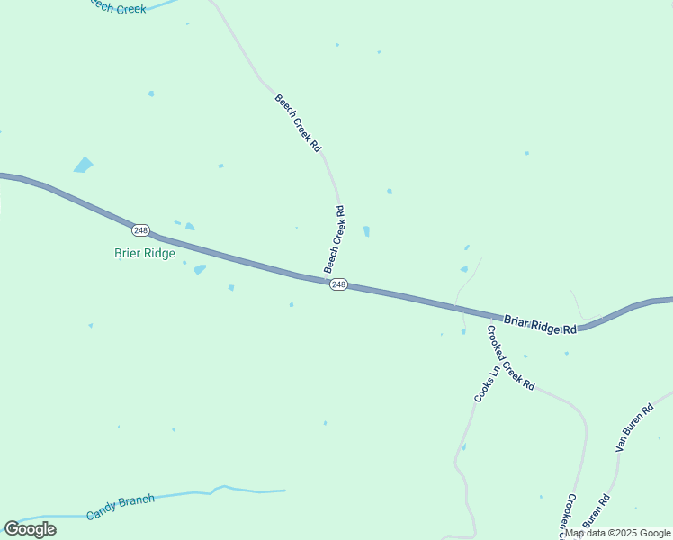 map of restaurants, bars, coffee shops, grocery stores, and more near 5369 Briar Ridge Road in Mount Eden