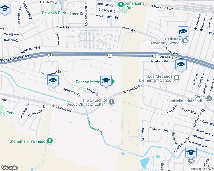 map of restaurants, bars, coffee shops, grocery stores, and more near 2301 Range Road in Pittsburg