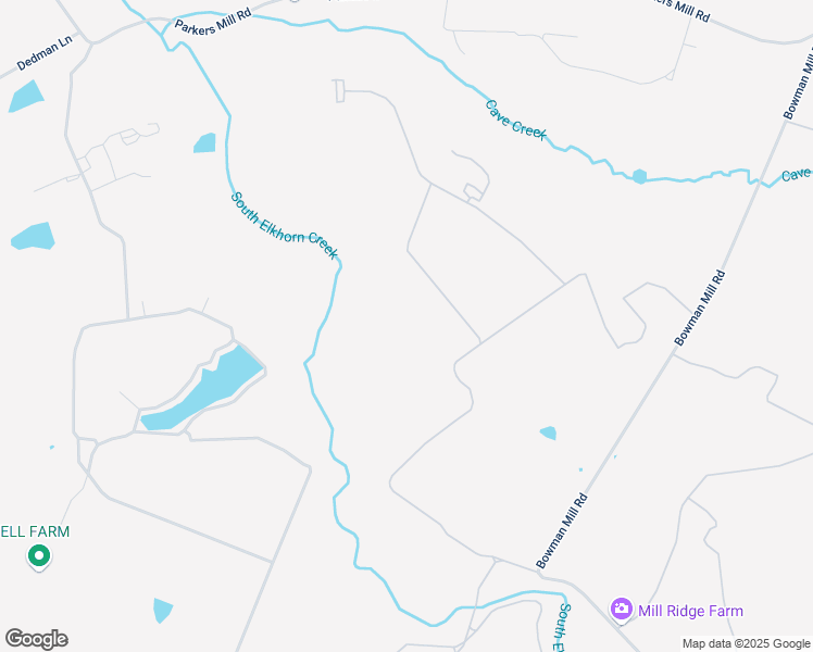 map of restaurants, bars, coffee shops, grocery stores, and more near 3343 Bowman Mill Road in Lexington