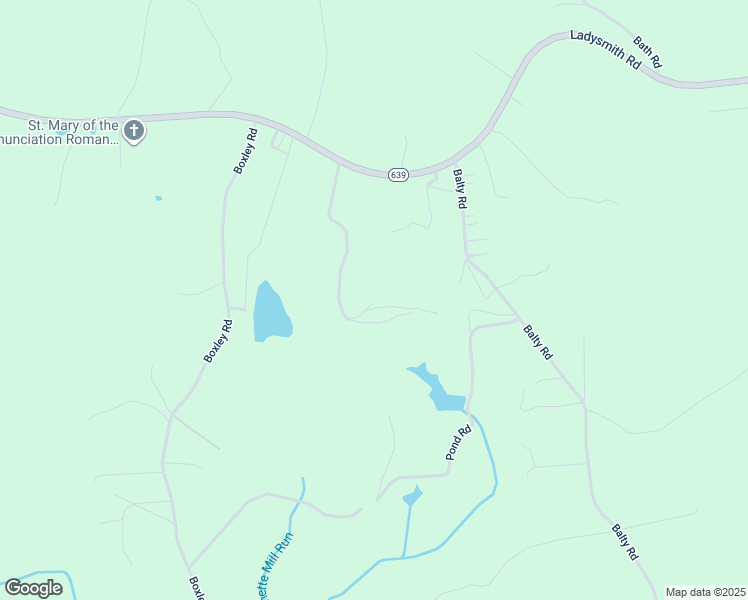 map of restaurants, bars, coffee shops, grocery stores, and more near 11020 Ladysmith Road in Ruther Glen