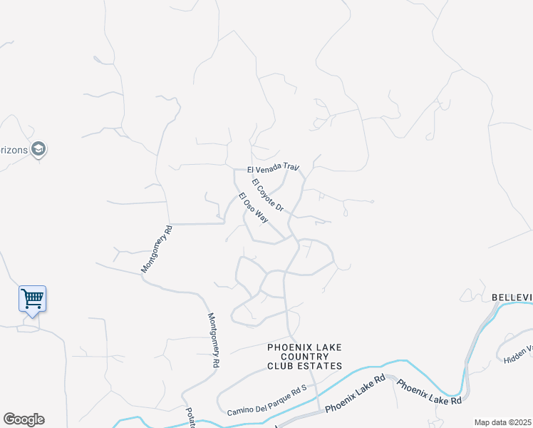 map of restaurants, bars, coffee shops, grocery stores, and more near 21800 El Coyote Drive in Sonora