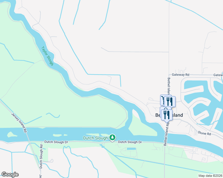 map of restaurants, bars, coffee shops, grocery stores, and more near 2578 Taylor Road in Bethel Island