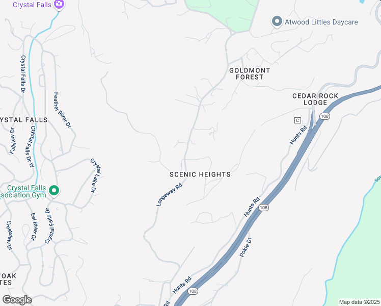 map of restaurants, bars, coffee shops, grocery stores, and more near 21700-22198 Ferrari Rd in Sonora