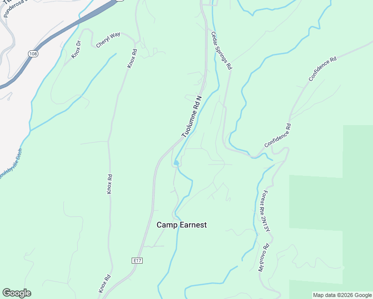 map of restaurants, bars, coffee shops, grocery stores, and more near 21730 Moore Drive in Twain Harte